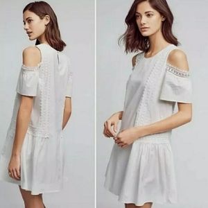Sold*Anthropologie MoonRiver Peasant Cold Shoulder